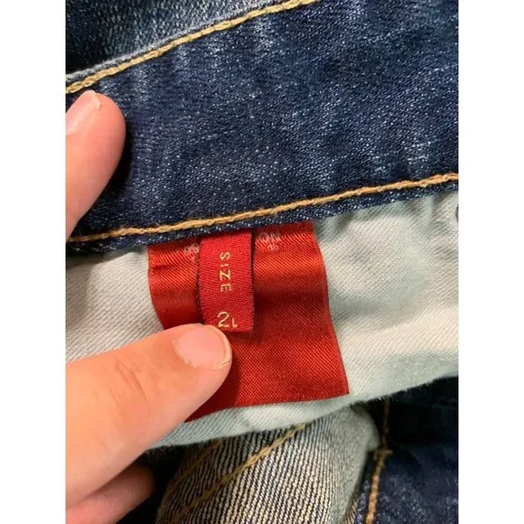 X2 Quality Denim Blue Jeans Womens Size 2 Long AD1 - Picture 7 of 8